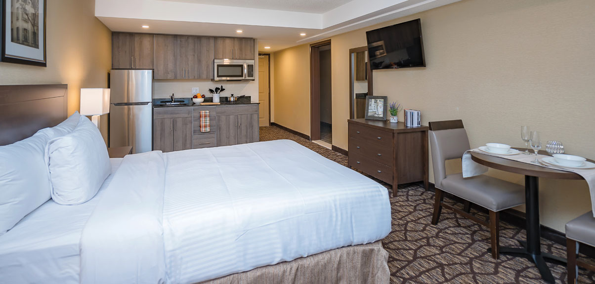 Apartments - One-Bedroom Apartment - Niagara Falls Inn