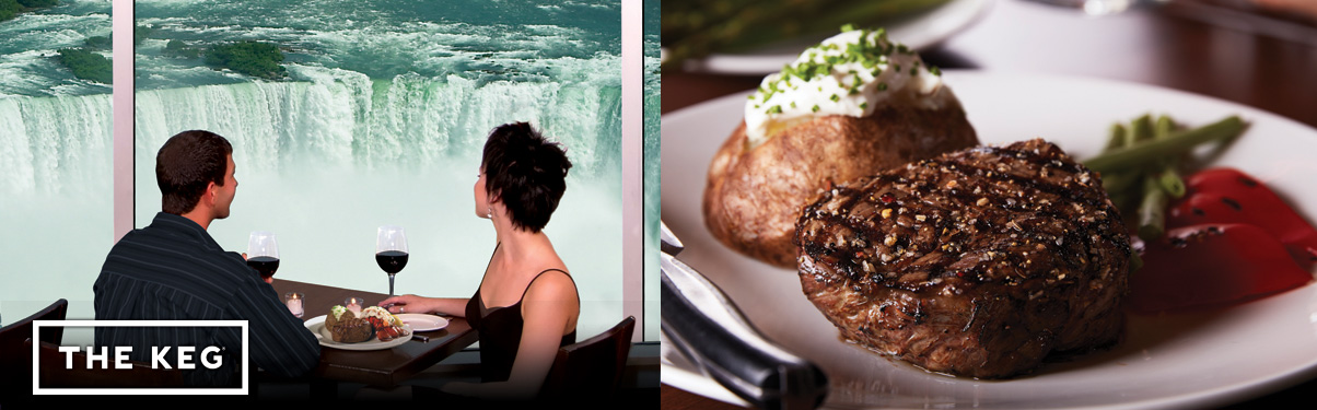 Dining - The Keg Steakhouse + Bar - Niagara Falls Inn